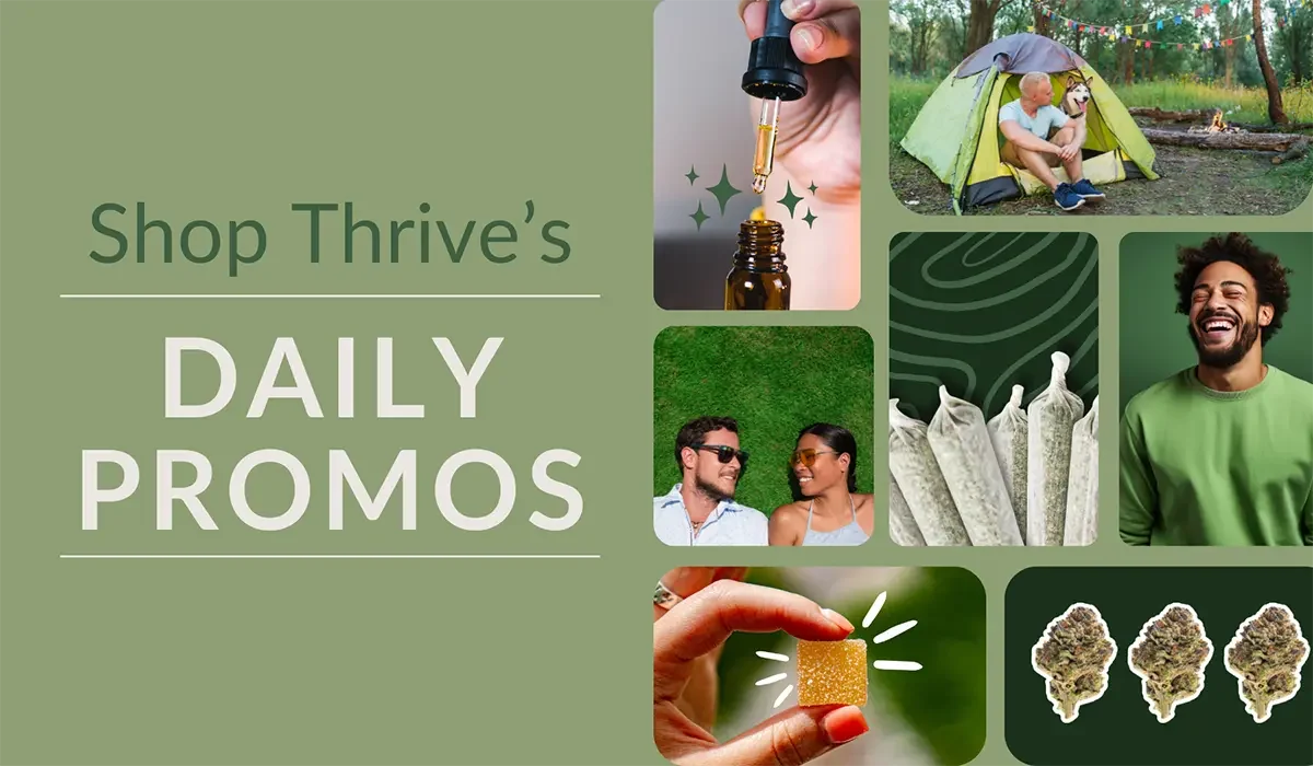 Thrive Dispensary Daily Promos